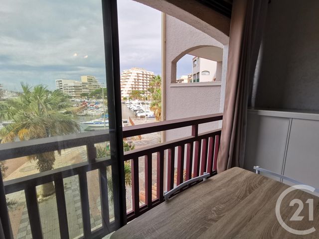 Appartement F1 &agrave; louer - 1 pi&egrave;ce - 20,77 m2 - Canet En Roussillon - 66 - LANGUEDOC-ROUSSILLON