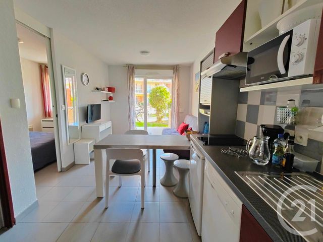 Appartement F2 &agrave; louer - 2 pi&egrave;ces - 27,62 m2 - Argeles Sur Mer - 66 - LANGUEDOC-ROUSSILLON