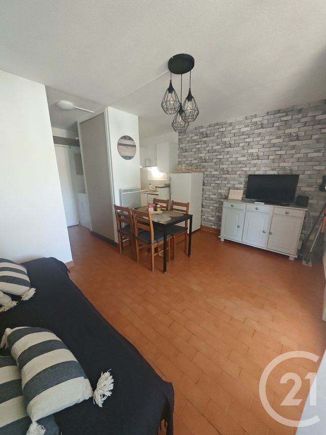Appartement Studio Cabine &agrave; louer - 1 pi&egrave;ce - 23,08 m2 - Argeles Sur Mer - 66 - LANGUEDOC-ROUSSILLON