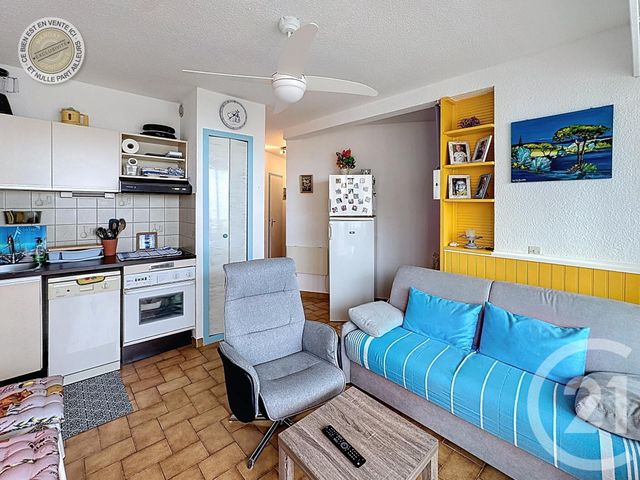 Appartement Studio cabine à vendre - 2 pièces - 23,15 m2 - Le Barcares - 66 - LANGUEDOC-ROUSSILLON