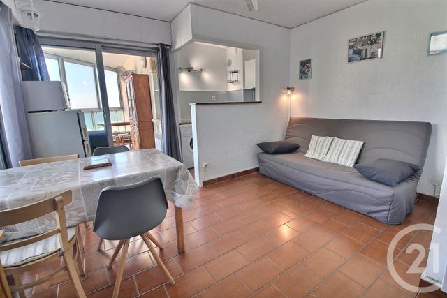 Appartement Studio cabine &agrave; vendre - 2 pi&egrave;ces - 24,40 m2 - Canet En Roussillon - 66 - LANGUEDOC-ROUSSILLON