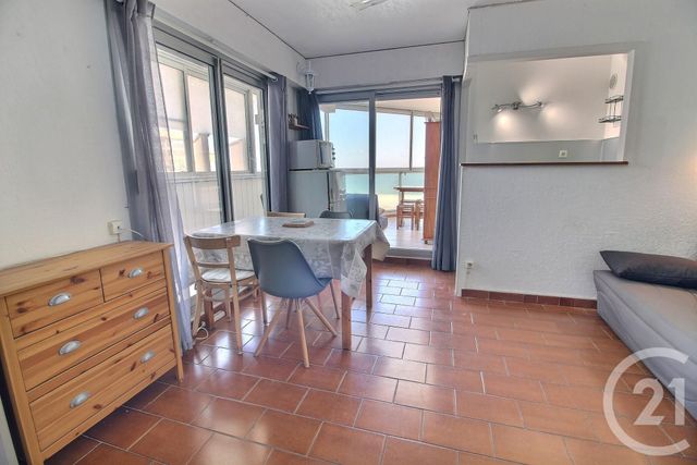Appartement Studio cabine &agrave; vendre - 2 pi&egrave;ces - 24,40 m2 - Canet En Roussillon - 66 - LANGUEDOC-ROUSSILLON